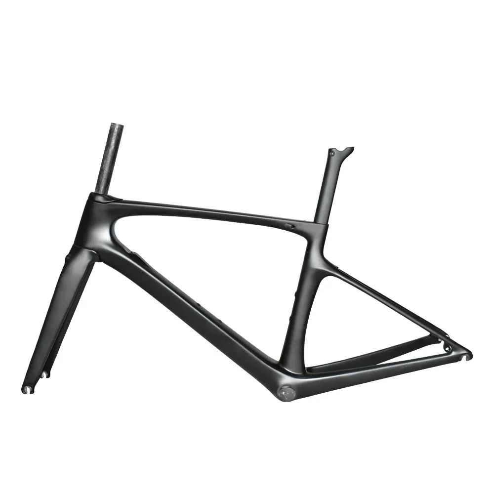 US $450.00 Two Brake system Carbon Road Frame BB86 Carbon Speed Bicycle Frameset