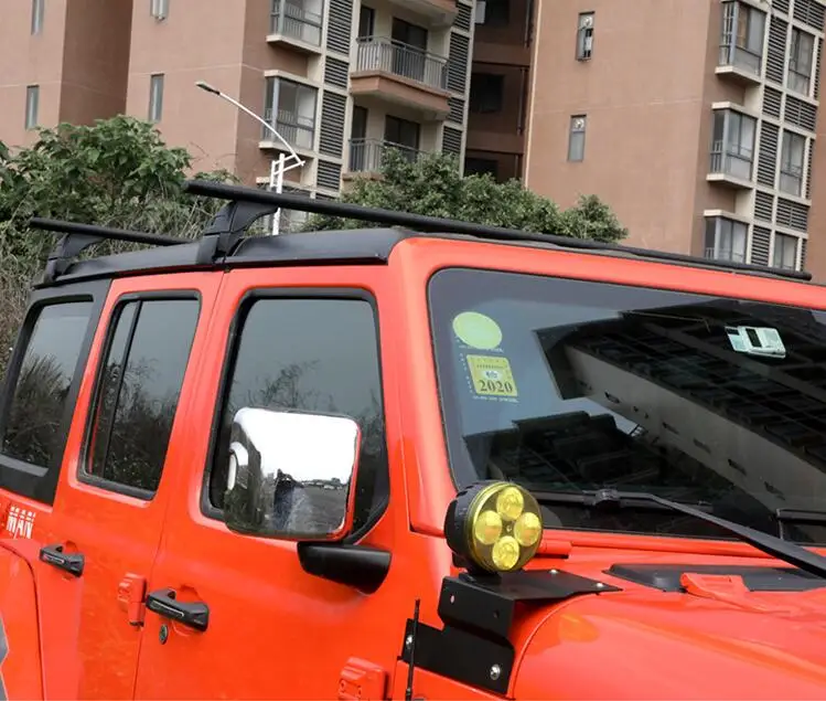 High quality Aluminum alloy Roof Racks Luggage Rack Fits For  JEEP Wrangler JL 2004-2021