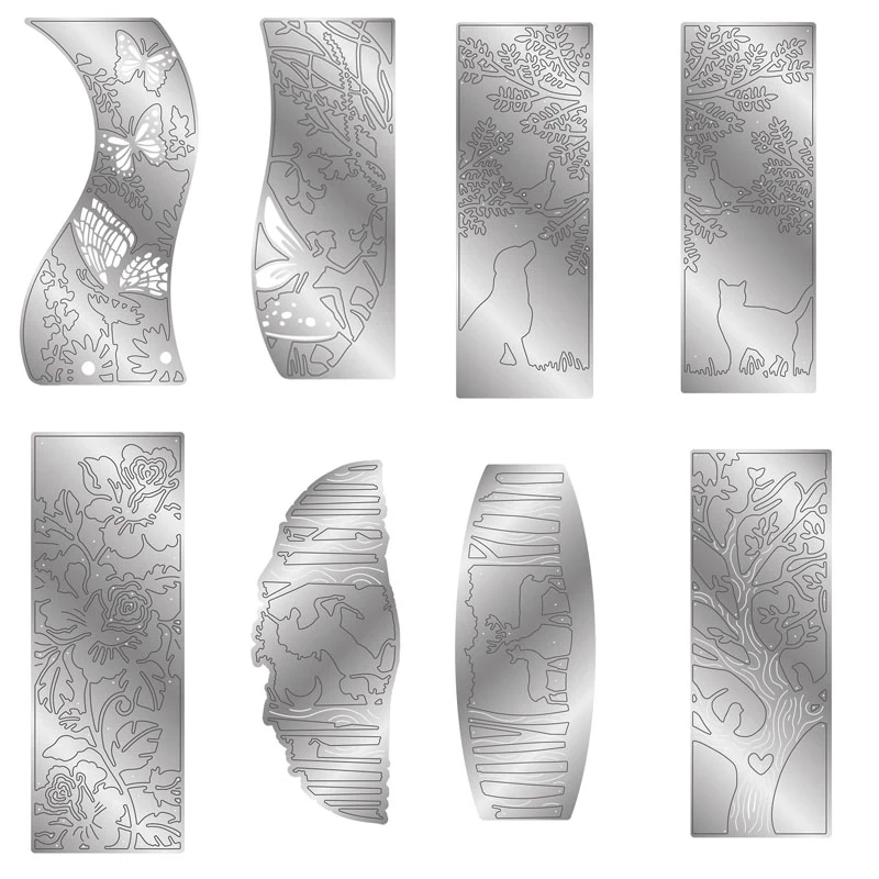 

2021 AliliArts металлические Вырубные штампы 8 шт. рамка Сделай Сам Скрапбукинг Фотоальбом декоративное тиснение бумажная карточка ремесла штамп