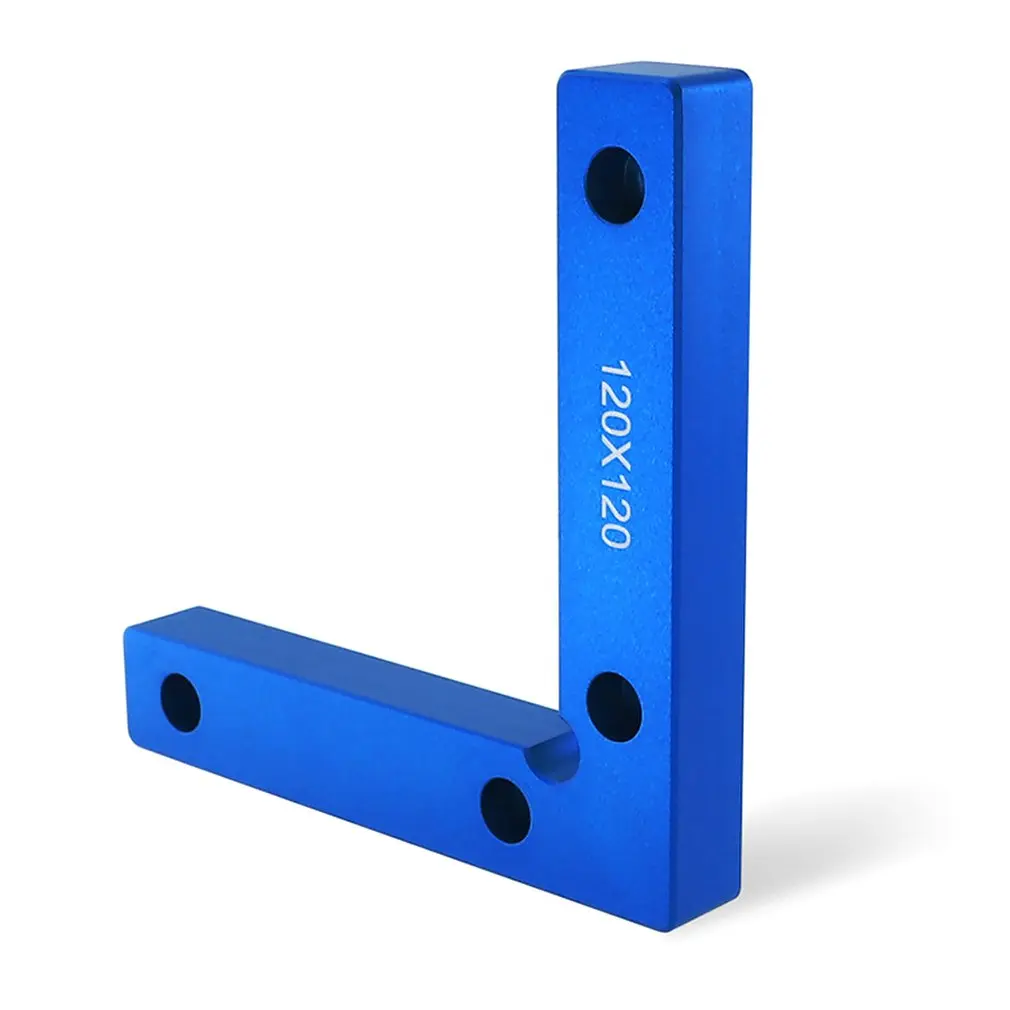 

Right Angle Auxiliary Fixture 90 Degrees Positioning Block Fixing Clip L-Shaped Ruler Woodworking Carpenter Tools