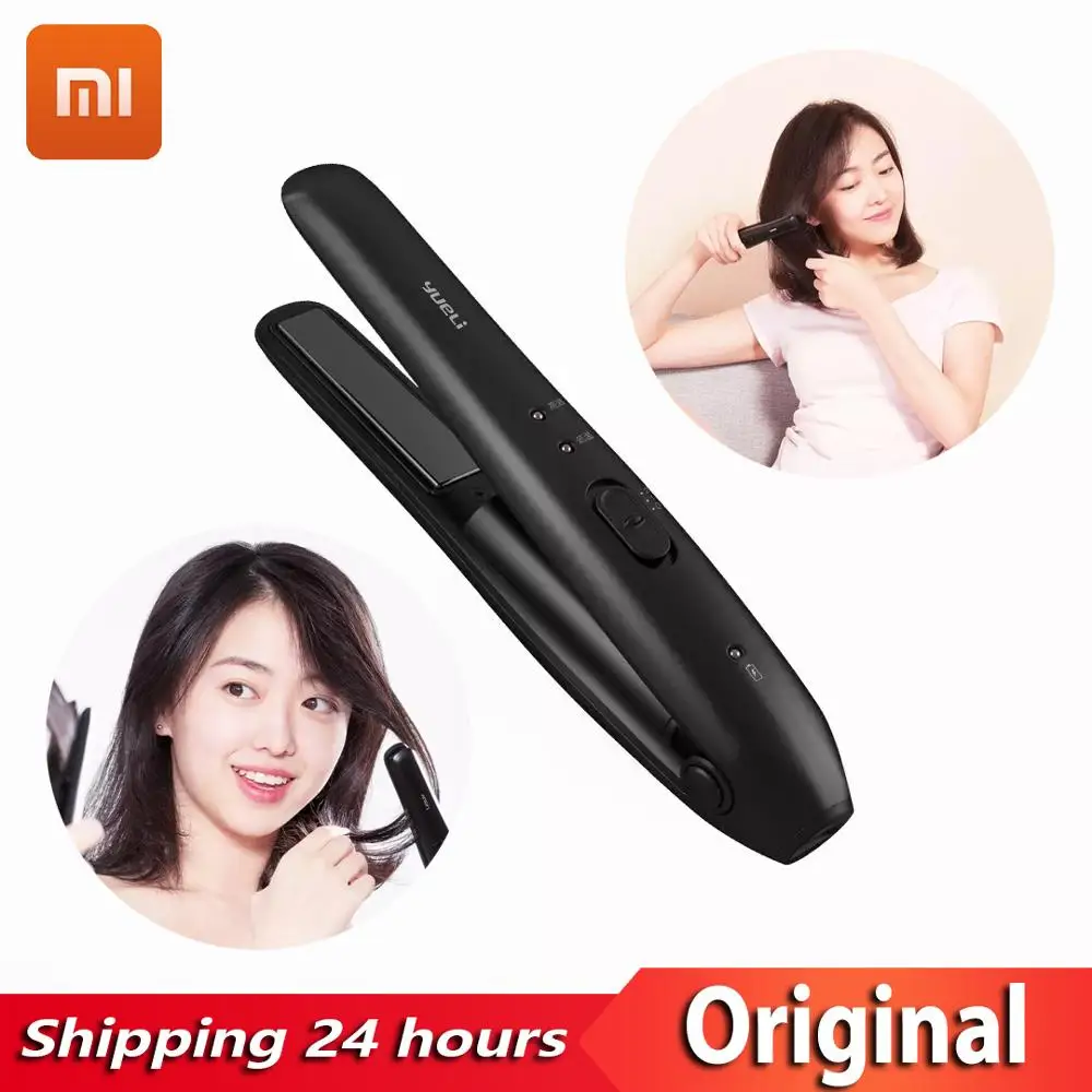 Беспроводная мини-шина Xiaomi Yueli выпрямитель волос отрицательные ионы изогнутая