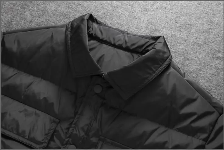 long puffer coat BATMO 2021 new arrival high quality 80% white duck down jackets men,men's winter blazer,88030 down parka