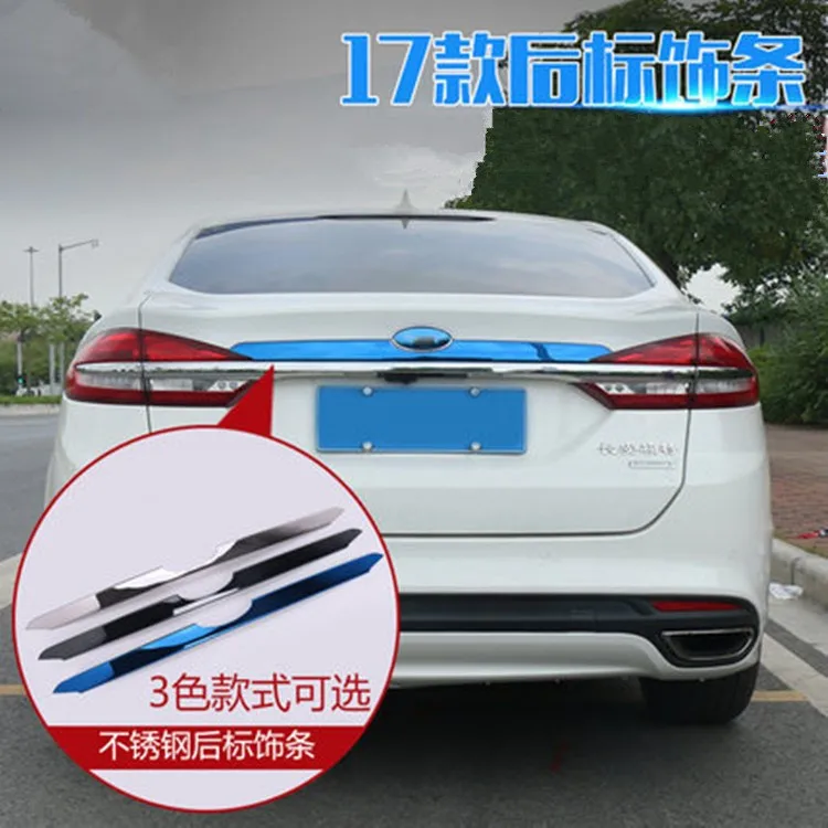 Подходит для нового Mondeo задняя Стандартная отделка багажника антиколлизия Ford 13-18-Mondeo защитная полоса для модификации