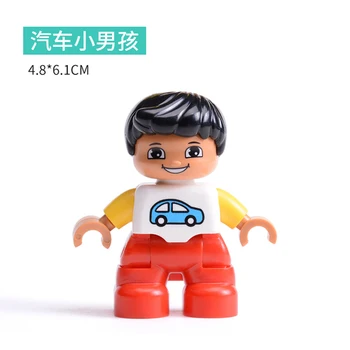 

Duploe Models Educational Kids Gift Figures Friend Creator Friends Building Boy DIY Toys Model Building Blocks Toys For Children