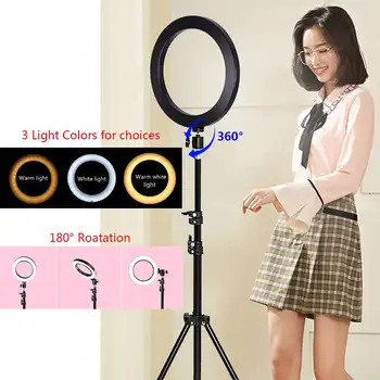 

10" LED Ring Light Photo Studio lighting Ring Light Photographic Selfie Ring Lighting With Tripod for Smartphone Youtube Makeup