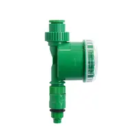 Double Dial Code Dry Battery Motor Valve Water Timer For House Garden Irrigation Watering Timer Automatic 4