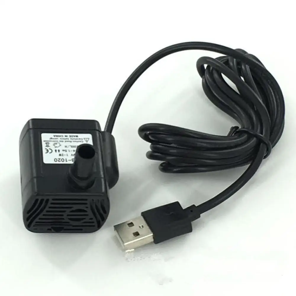 3W Usb-1020 ручной работы Dc3.5V-9 V зарядка сокровище Usb микро погружной насос профессиональная Мода портативный и прочный