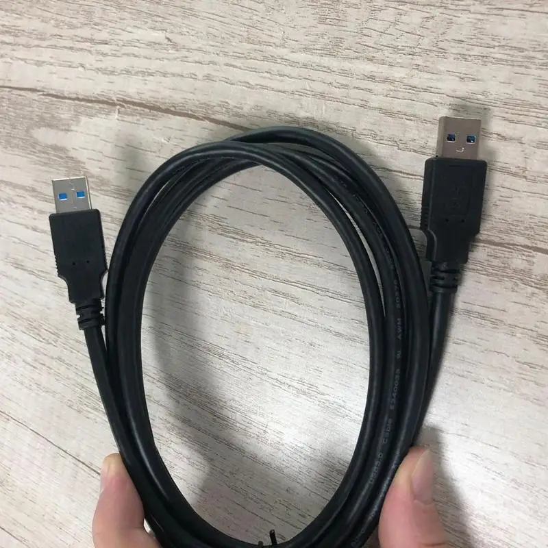 ALLLOYSEED, 1,8 м, USB кабель-удлинитель, USB 3,0 тип, папа-Папа, кабель для передачи данных, кабель для ПК, SSD, HDD, жесткий диск, охлаждающая подставка