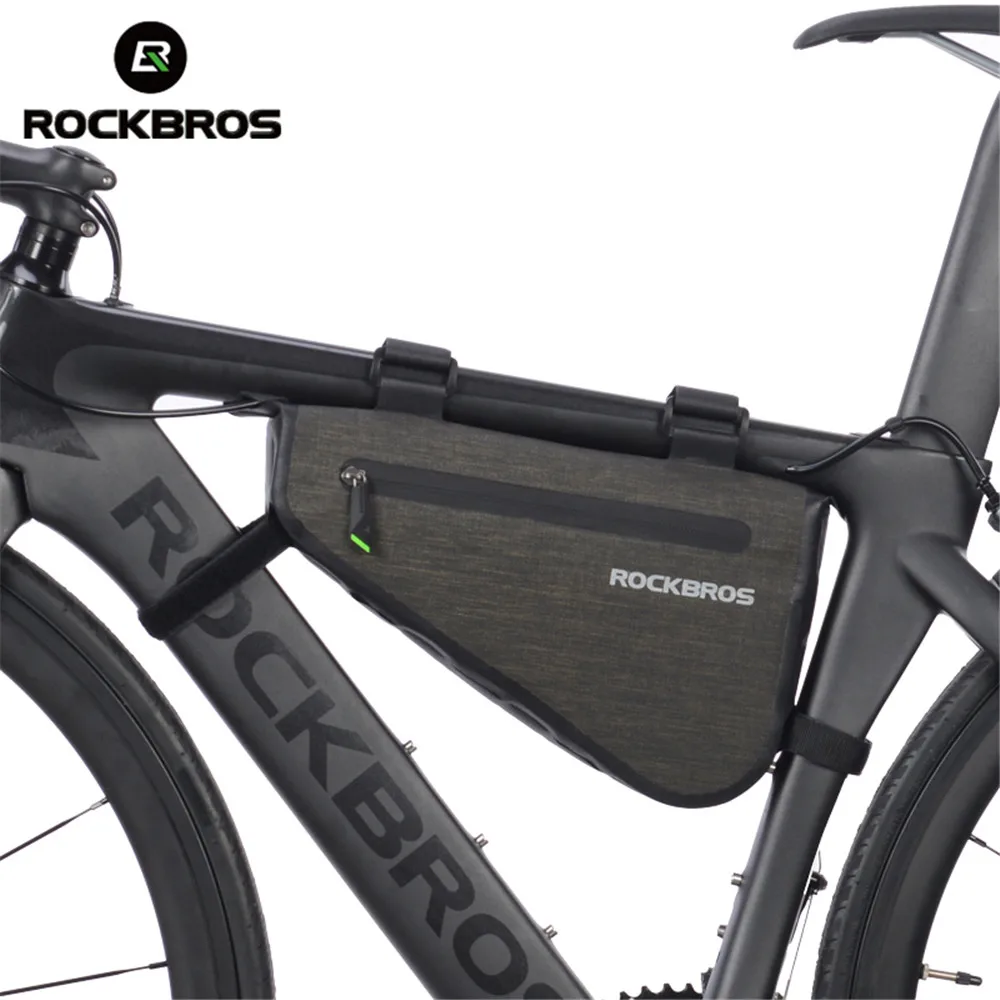 ROCKBROS Waterproof Cycling Bicycle Bags MTB Road Bike Frame Front Triangle Bag