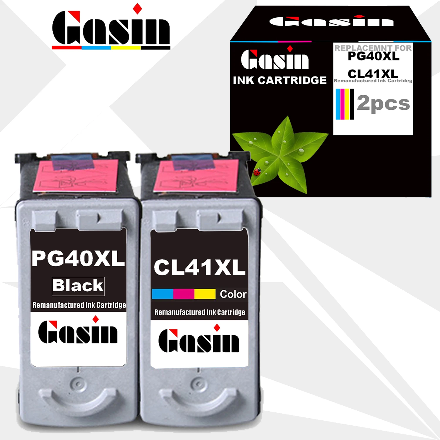 Для Canon | PG-40XL CL-41XL | мульти упаковка | 2 картриджа с чернилами | блистер с iP1600 IP1700 IP1800 MP140 MP450 MP470 принтер