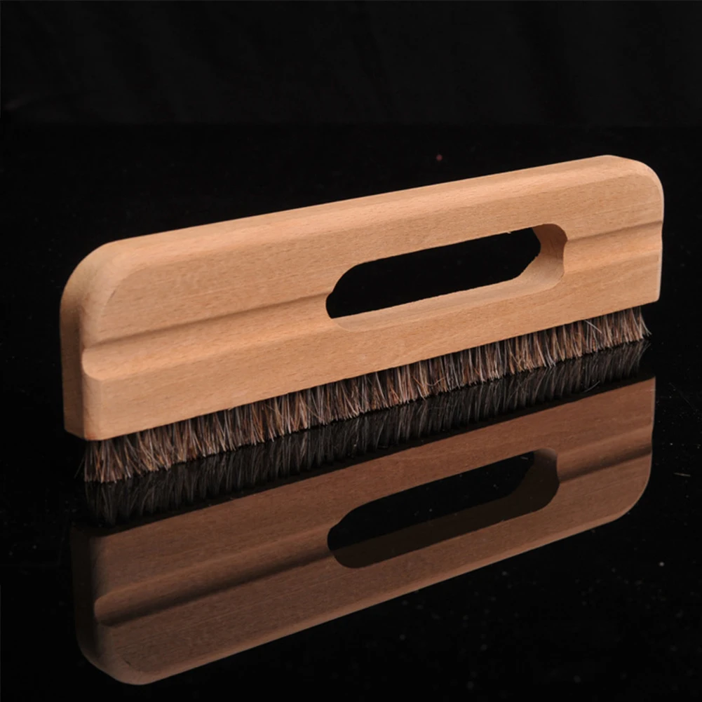 1 шт. DIY конский волос деревянная ручка бумажный настенный стикер щеточный валик ручные инструменты паста живопись щетина