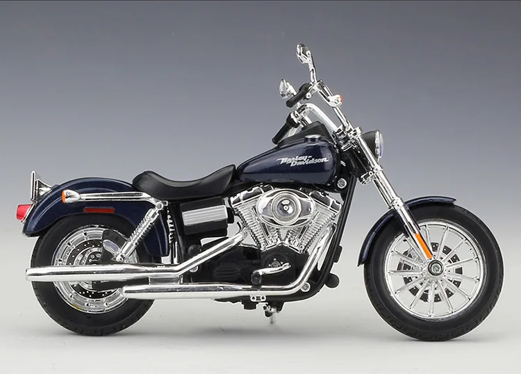 1:12 Maisto 2006 FXDBI Dyna Street Bob металлическая литая под давлением мотоциклетная Коллекционная модель мотоцикл