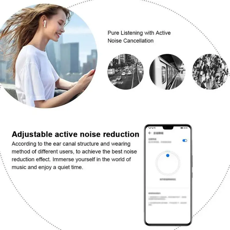 Наушники huawei FreeBuds 3 Kirin A1 Bluetooth 5,1, шумоподавление, глубокий бас, стерео гарнитура с микрофоном, поддержка беспроводного зарядного устройства