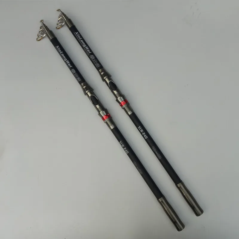 VBONI Telescopic Super hard Fishing Rod Carp feeder Hard FRP Carbon Fiber Portable Spinning Cast rod Sea fishing pole 2.1M 2.4M VBONI Telescopic Super hard Fishing Rod Carp feeder Hard FRP Carbon Fiber Portable Spinning Cast rod Sea fishing pole 2.1M 2.4M