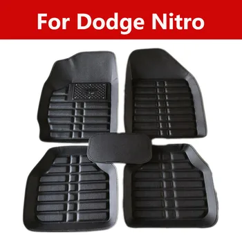 

Car Floor Mats Foot Rugs Auto Carpets Car Stickers Styling For Dodge Nitro All-Weather leather Floor Mats