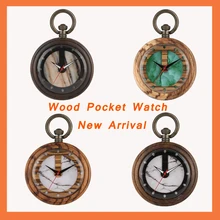 Повседневные деревянные кварцевые карманные часы с мраморным узором циферблат карманные часы цепочка грубая цепочка Подвесные часы для мужчин и женщин Подарки