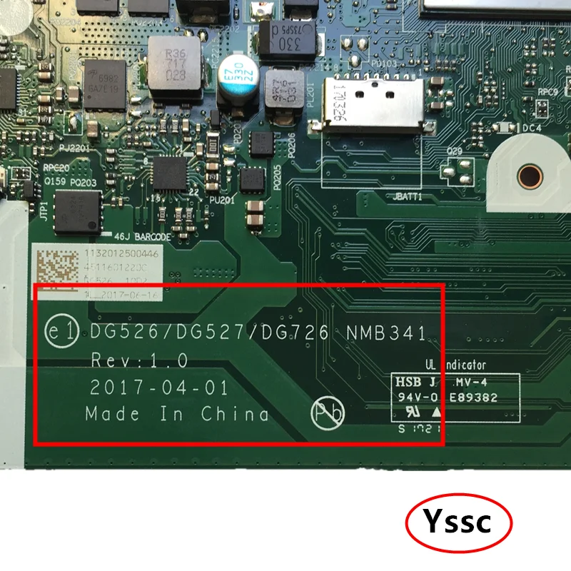 NM-B341 NM-B341 для lenovo Ideapad 320-15ABR материнская плата для ноутбука PC 5B20P11116(с A12-9720P cpu+ 4G ram) ТЕСТ ОК