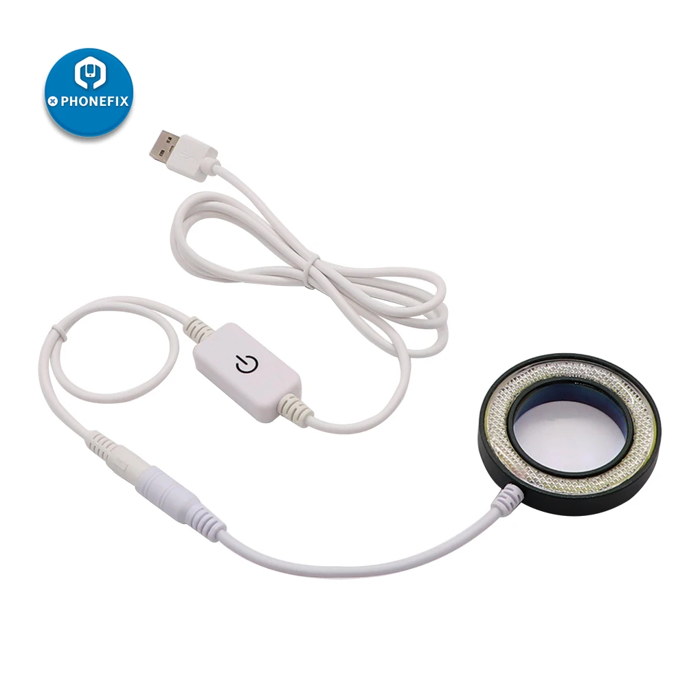 SS 033C светильник микроскопа источник 2 в 1 USB Регулируемая яркость светодиодный