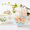 Sugar Bowl, Europe Style Bone China Coffee Set Accessory, Storage Container, Pot with Lid, Caddy, Kitchen Seasoning Box 5