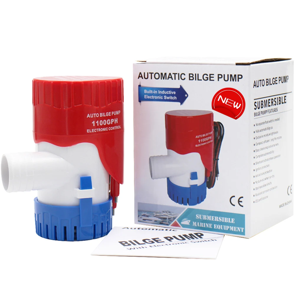 Rule 1100 gph Automatic Bilge Pump 12 volt