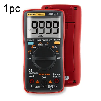 

Voltmeter Auto Range Tester Ohm Handheld Digital Transistor /DC Ammeter /DC Voltage Multimeter
