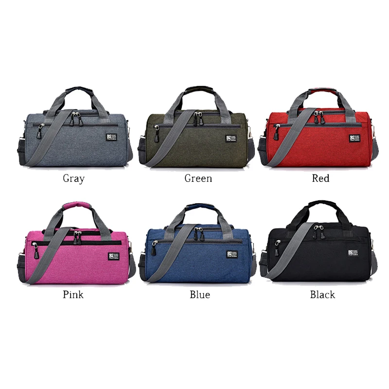 WOBAG мужская дорожная сумка однотонная сумка через плечо сумка для багажа унисекс портативная нейлоновая сумка большая многофункциональная сумка на плечо для мужчин