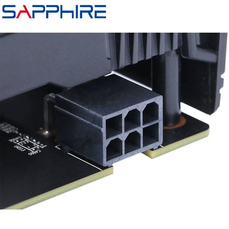 Видеокарты SAPPHIRE RX 460 4 Гб видеокарта 128 бит GDDR5 для карт AMD RX 400 серии VGA RX460 4 Гб DisplayPort HDMI DVI б/у