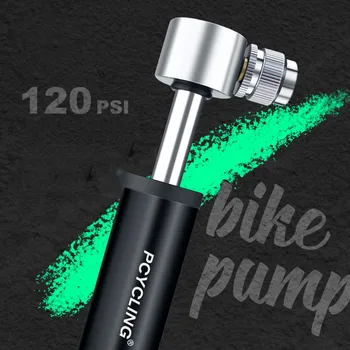 

Outdoor mini pump basketball football volleyball aluminum alloy ball needle portable high pressure bicycle inflator