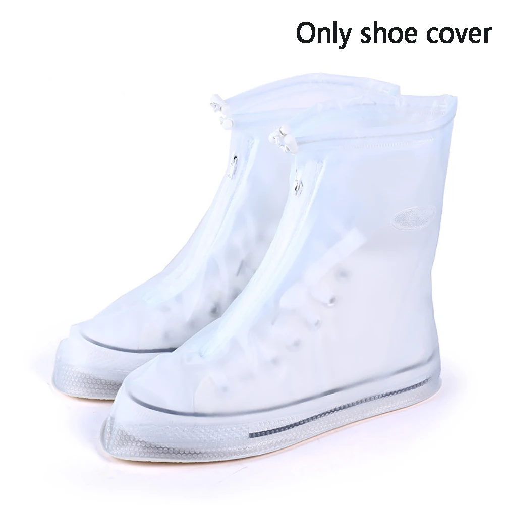 

1 Pair Accessories Unisex Protection Thick Hiking Rain Boots Anti Dust Non Slip Shoe Cover Indoor Outdoor Waterproof Reusable