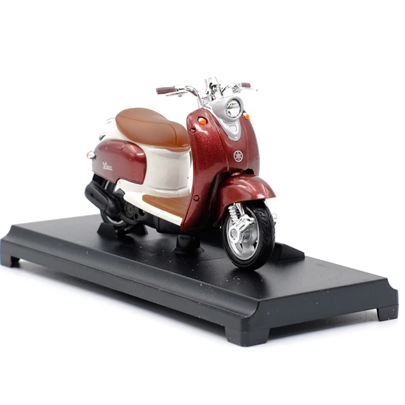 Welly 1:18 1999 VINO YJ50R сплав литье под давлением ретро мотоцикл модель рабочий короткопоглотитель игрушка для детей Подарки Игрушка коллекция