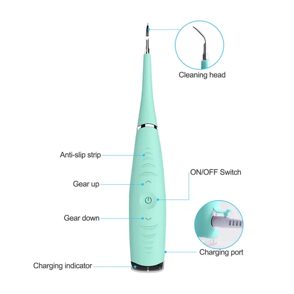 Электрический Ультра звуковой Стоматологический Скейлер отбеливание зубов от зубных пятен Calculus средства для удаления зубного камня отбеливать зубы стоматологический инструмент