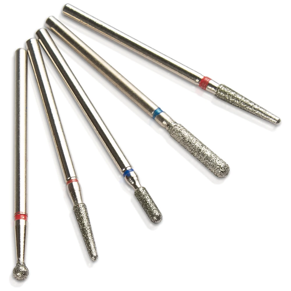 5pcs Diamond Nail Drill Bit Kits Mill Cutter All For Manicure Machine Bit Tools Accessories Cuticle Clean For Removing Nail Gel 5pcs Diamond Nail Drill Bit Kits Mill Cutter All For Manicure Machine Bit Tools Accessories Cuticle Clean For Removing Nail Gel