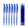 27 pièces/ensemble stylo Gel effaçable encre bleue 0.5mm poignée lavable Kawaii stylos recharge tiges pour école stylo écriture outils mignon papeterie ► Photo 1/6