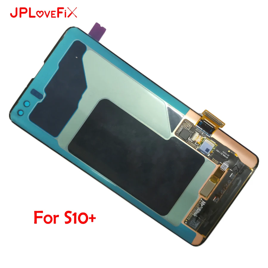 JPFix ЖК-дисплей для SAMSUNG S10 SM-G973F S10+ G975 точка утечки дефект пятна тени линии экран в сборе Замена