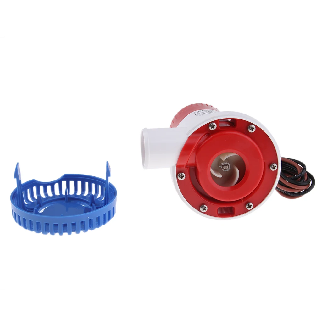 12V 1500GPH погружной насос подводная лодка/морской водяной насос 1-1/8 ''на выходе