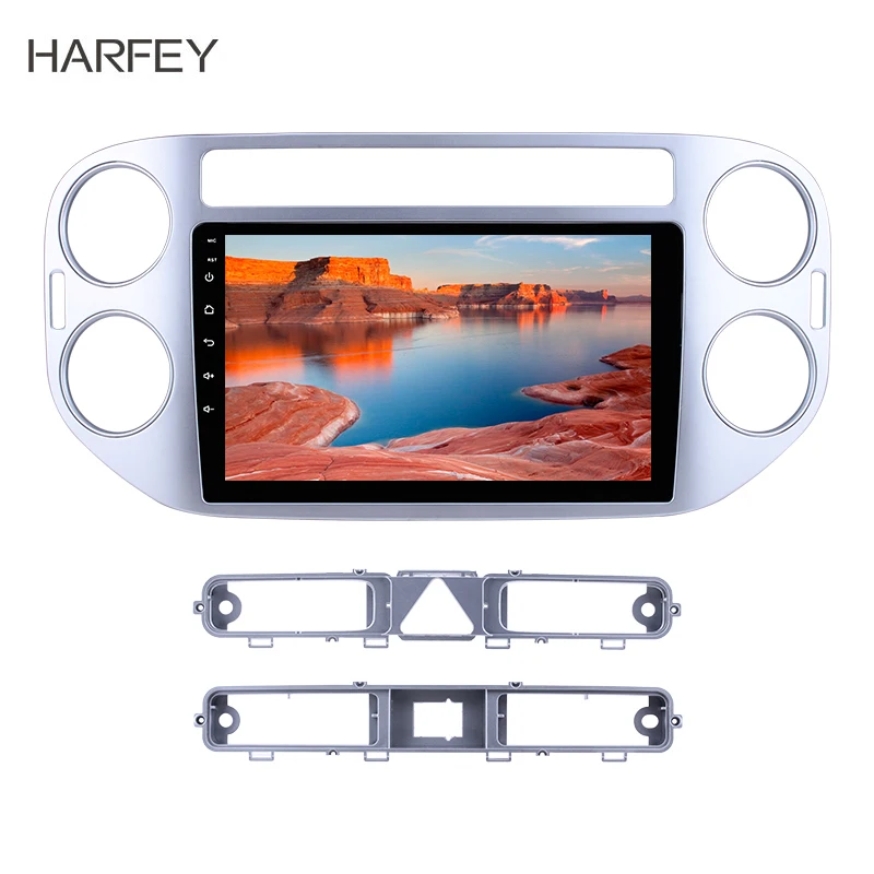 

Harfey Android 8.1 Aux 9" Car Multimedia Player for 2010-2015 VW Volkswagen Tiguan Car Radio with GPS Navi Bluetooth USB Music