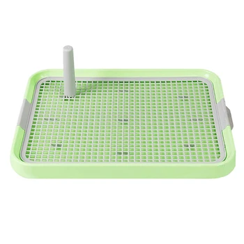 

Lattice Dog Toilet Potty Pet Toilet For Dogs Cat Puppy Litter Tray Training Toilet Easy To Clean Pet Product Green