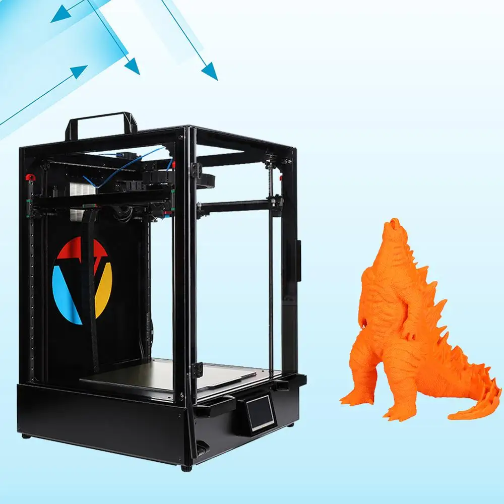 VIVEDINO быстрая печать COREXY 3d принтер с 4," сенсорным экраном