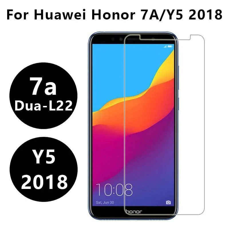 Закаленное стекло для Huawei Y5 Honor 7a защитное Dua L22 5 45 Защита экрана 7 A A7 Y 5y пленка