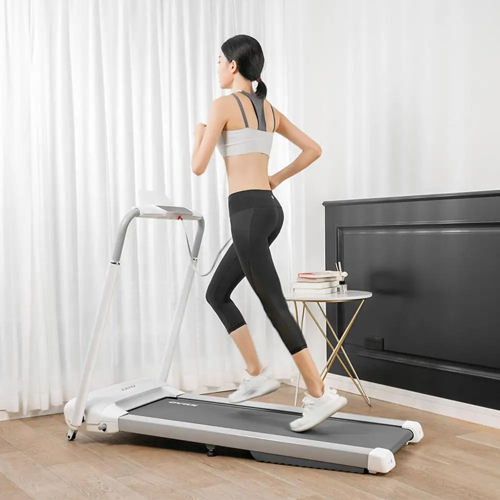 Xiaomi mi протектор mi ll XQIAO SmartRun складной умный ходьба Бег Домашний Тренажерный Зал Спорт Фитнес-тренажер с пульсометром