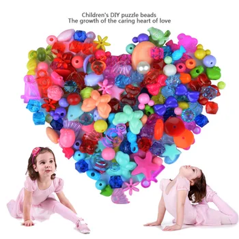 

24 Types/Box Art Bracelet Bead DIY Bracelet Accessories for Kids Children @LS