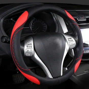 

KKYSYELVA cuero Auto coche volante cubierta 38 CM/15 ''Anti-captura soporte Protector accesorios interiores