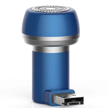 

Portable Electric Razor Mini USB Shaver with Function Waterproof for Moustache Facial Hair Beard for Men Women Travel Office Car