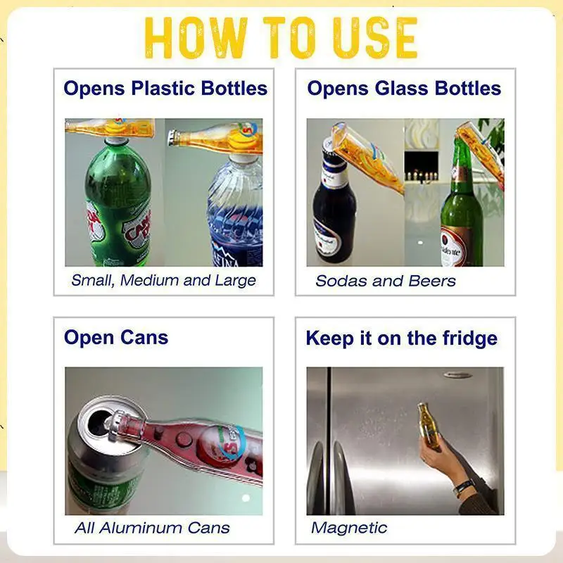 Arthritis Bottle Opener - magic Opener COMBO | Water Bottle Opener |  Twist-off - Plastic Bottles | Easily open over 16 different plastic cap  sizes 