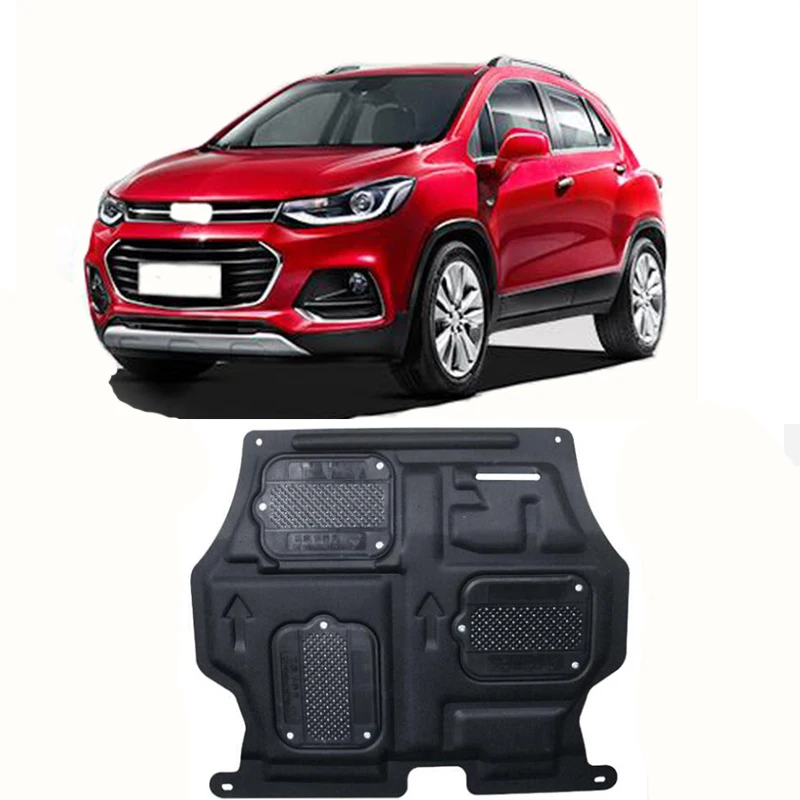 Автомобильный Стайлинг для Chevrolet Trax пластиковая стальная защита двигателя для Trax- защита для двигателя крыло 1 шт