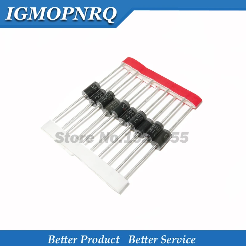 20 шт./лот SR5100 5a/100V do 27 SB5100 входят в диод Шоттки хорошее качество Новинка|diode sb5100|diode