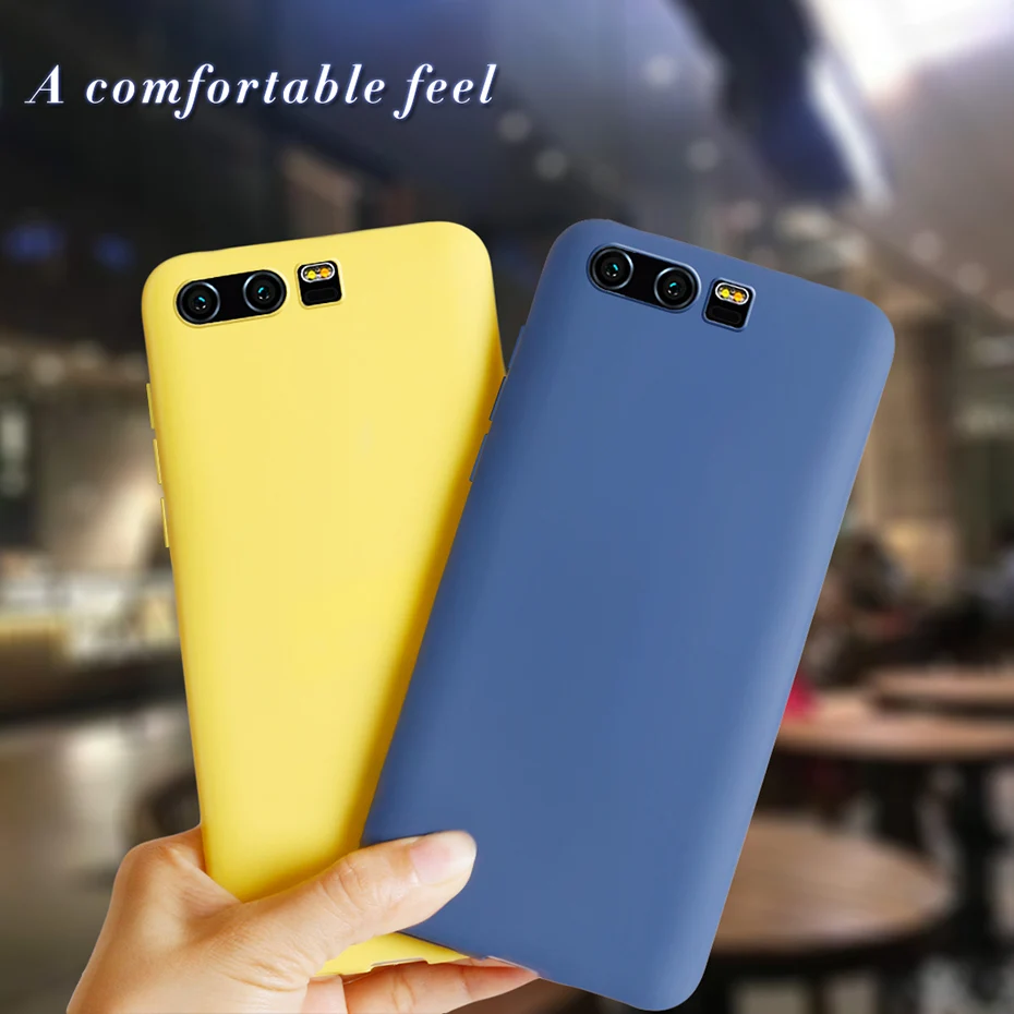 Soft Matte TPU Silicone Phone Case for Huawei Honor 9 – Sleek and Protective Cover