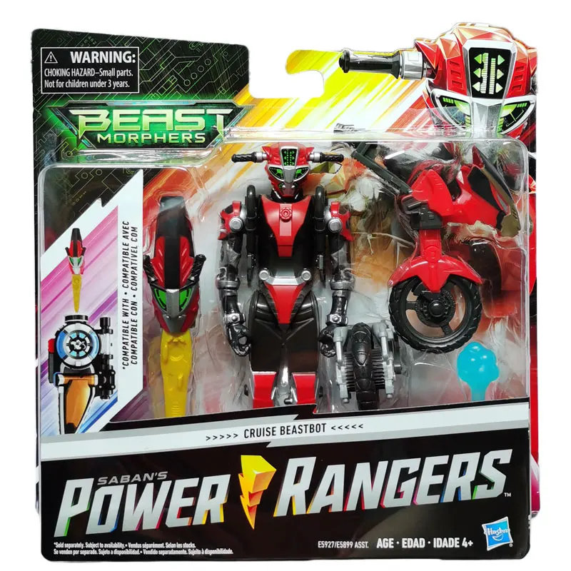 Экшн-фигурки команды супердинозавров Hasbro игрушечные красные синие рейнджеры