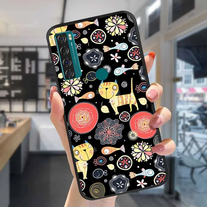 3D Relief Silicone Cartoon Embossed Covers - Durable Back Case Bumper Coque