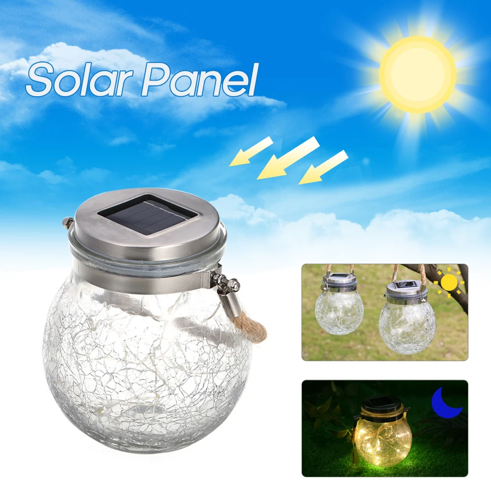 2019 Outdoor Solar Hanging Light Gl Ball Solar Hanging Light Gl Ball